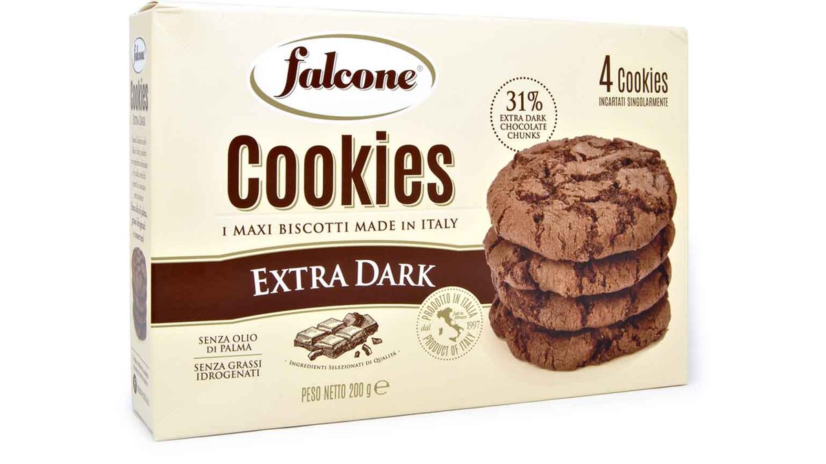 Falcone ბისკვიტე  ბი Dark Chocolate (200 g)