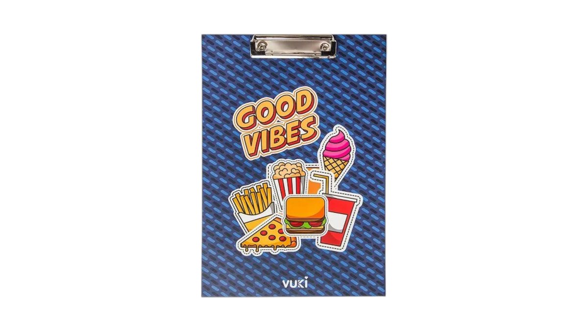 VUKI Stationery Pad FAST FOOD