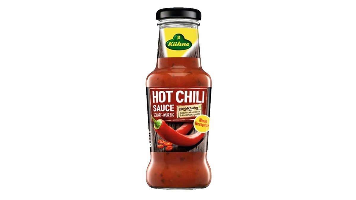 Kuhne sauce Hot Chili (250 ml)