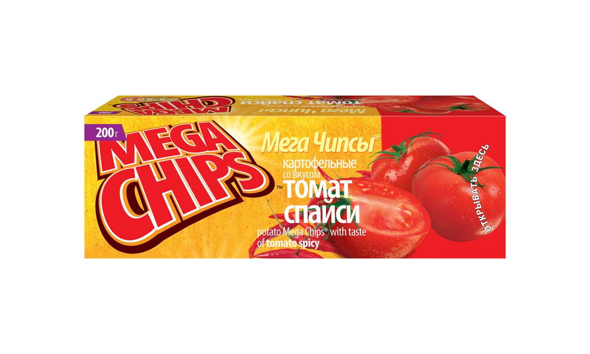 MEGACHIPS chips Tomato Spice (200 g)