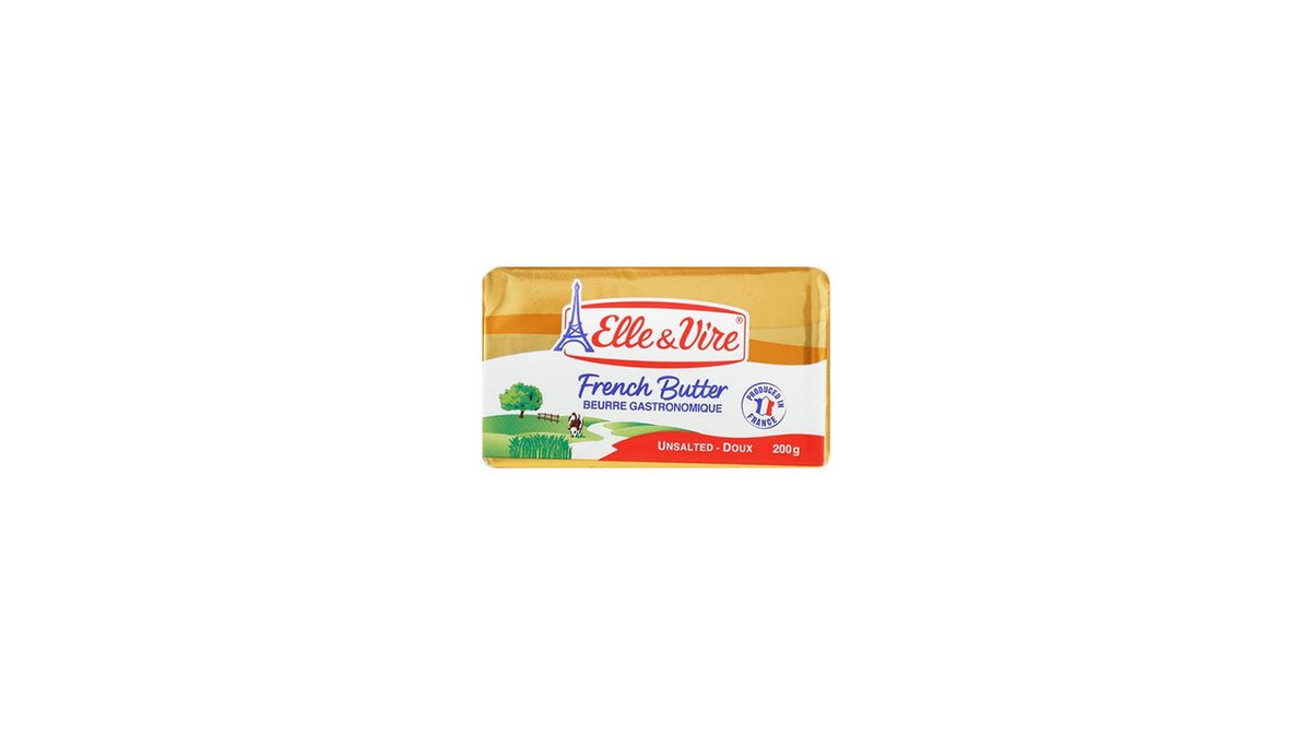 ELLE&VIRE Butter Unsalted (200 g)