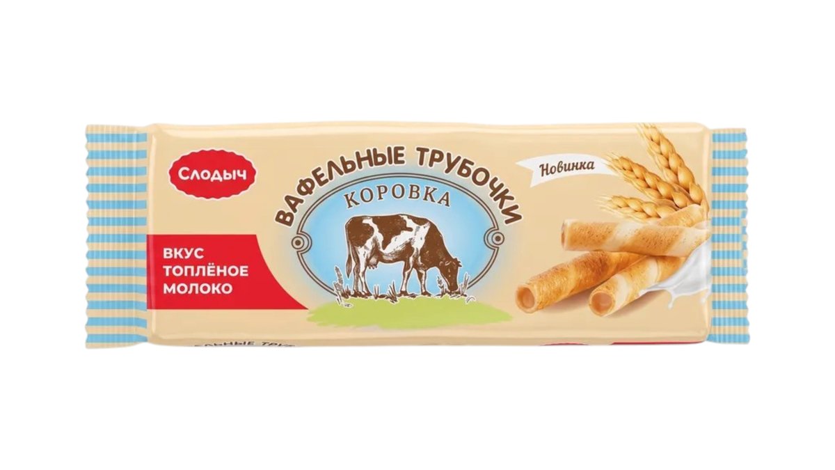 სლოდიჩ ვაფლი warmed milk flavor (170 g)