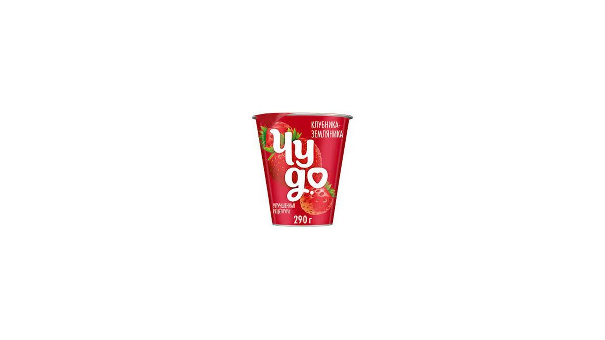 Chudo იოგურტი strawberry (290 g)