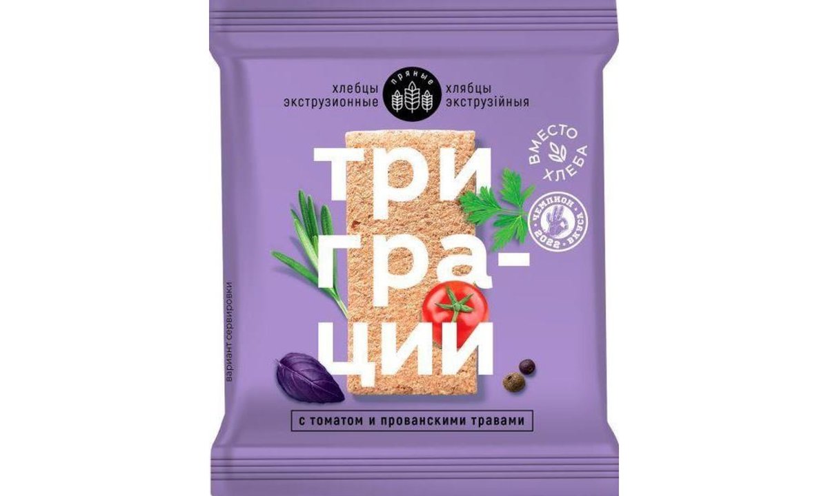 პოლოცკიე ხრაშუნა პური with tomato and Provencal herbs (55 გ)