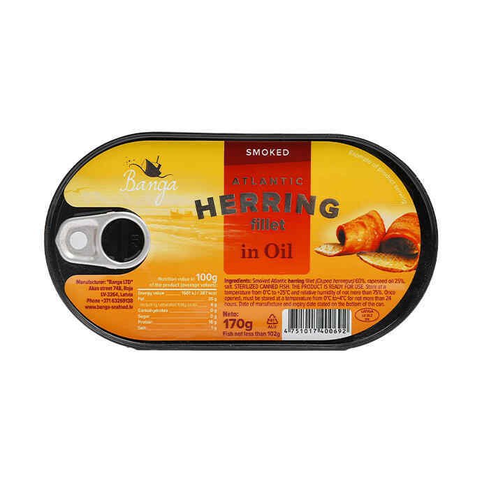 Banga Cold Smoked Herring Smoked Atlantic (170 g)
