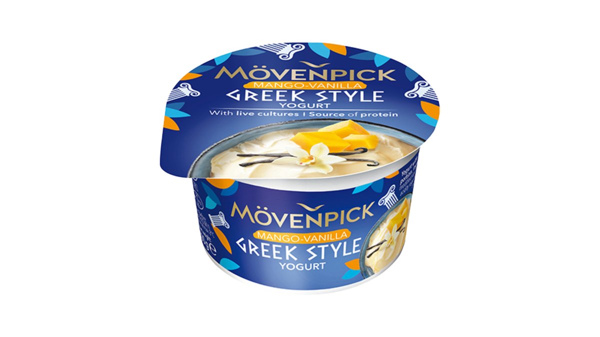 MOVENPICK იოგურტი Greek with mango and vanilla (100 g)