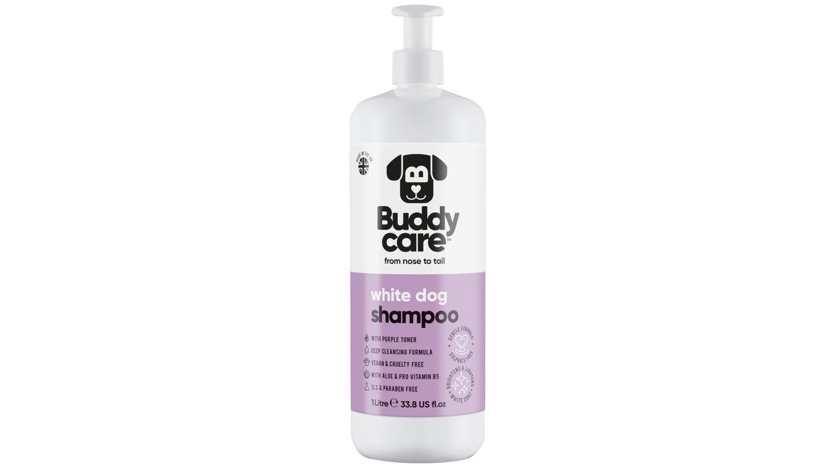 Bodycare ალერგიის საწინააღმდეგო შამპუნი White Dog (500 ml)