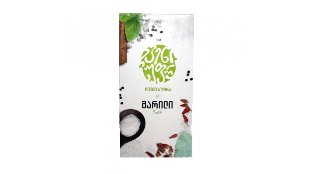 Our table მარილი iodized (1 kg)