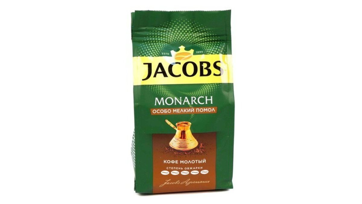 იაკობს кофе წვრილად დაფქული (200 g)
