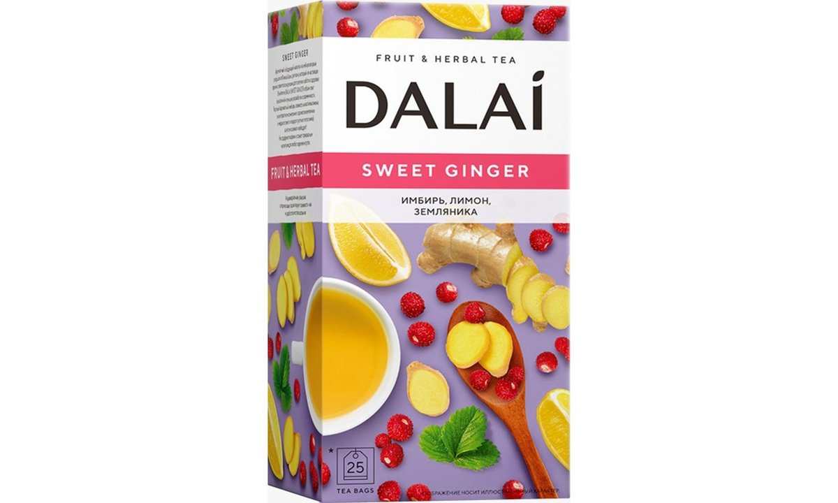 Dalai Tea Sweet Ginger (25 pcs)