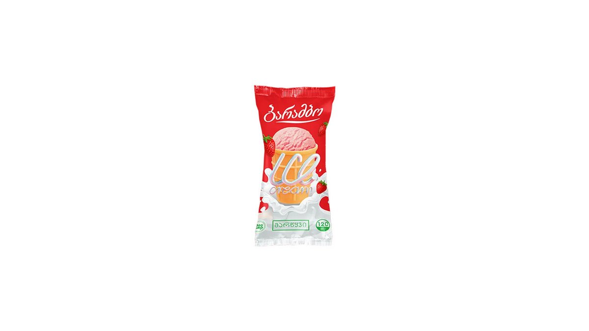 Barambo ნაყინი strawberry (120 ml)