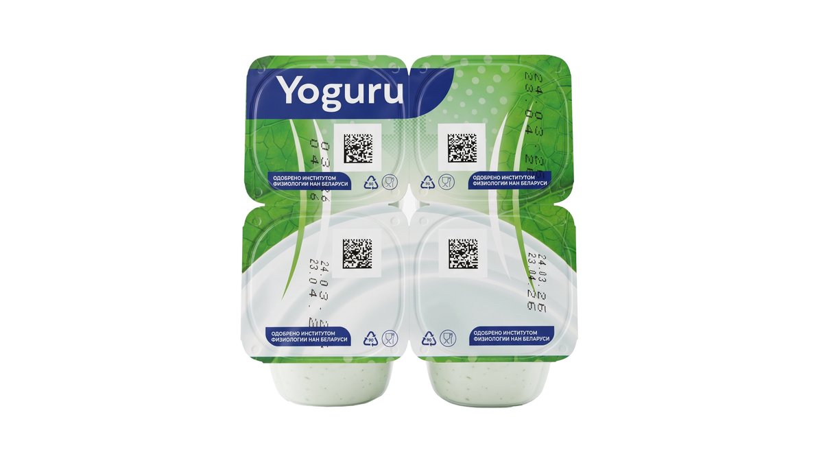 Yoguru იოგურტი 1.5% with bifidobacteria (125 g)