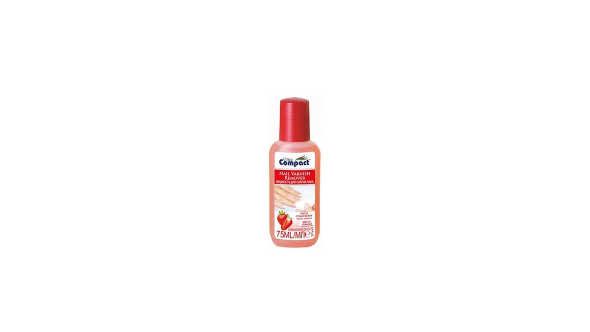 Compact ლაქის ამომღები Strawberry (75 ml)