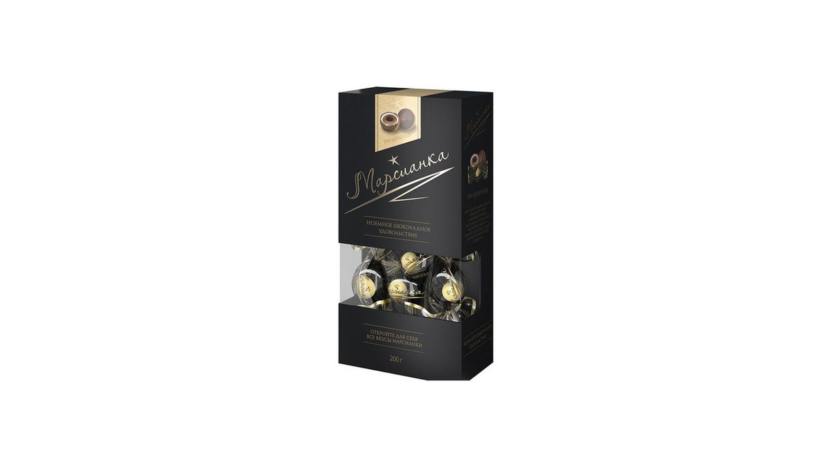 MARSIANKA შოკოლადი three chocolates (200 gr)