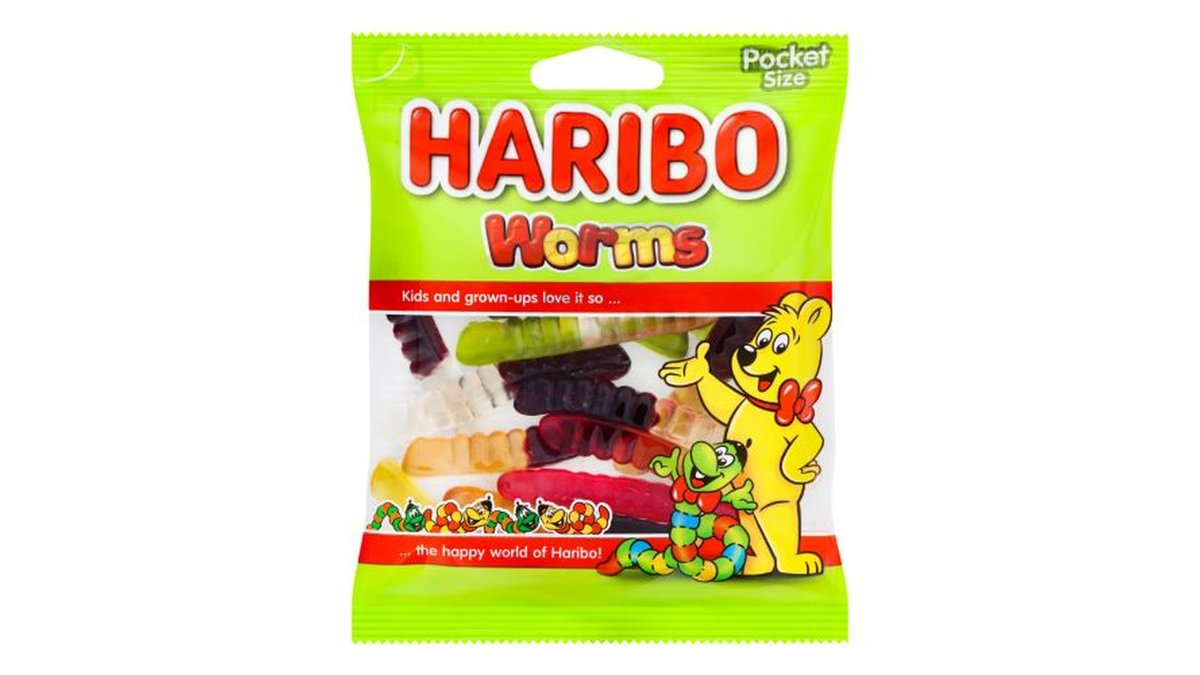 Haribo candy Worms (80 g)