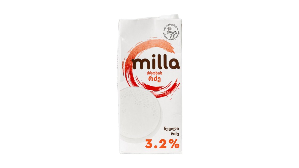 молоко 3.2% (1 l)