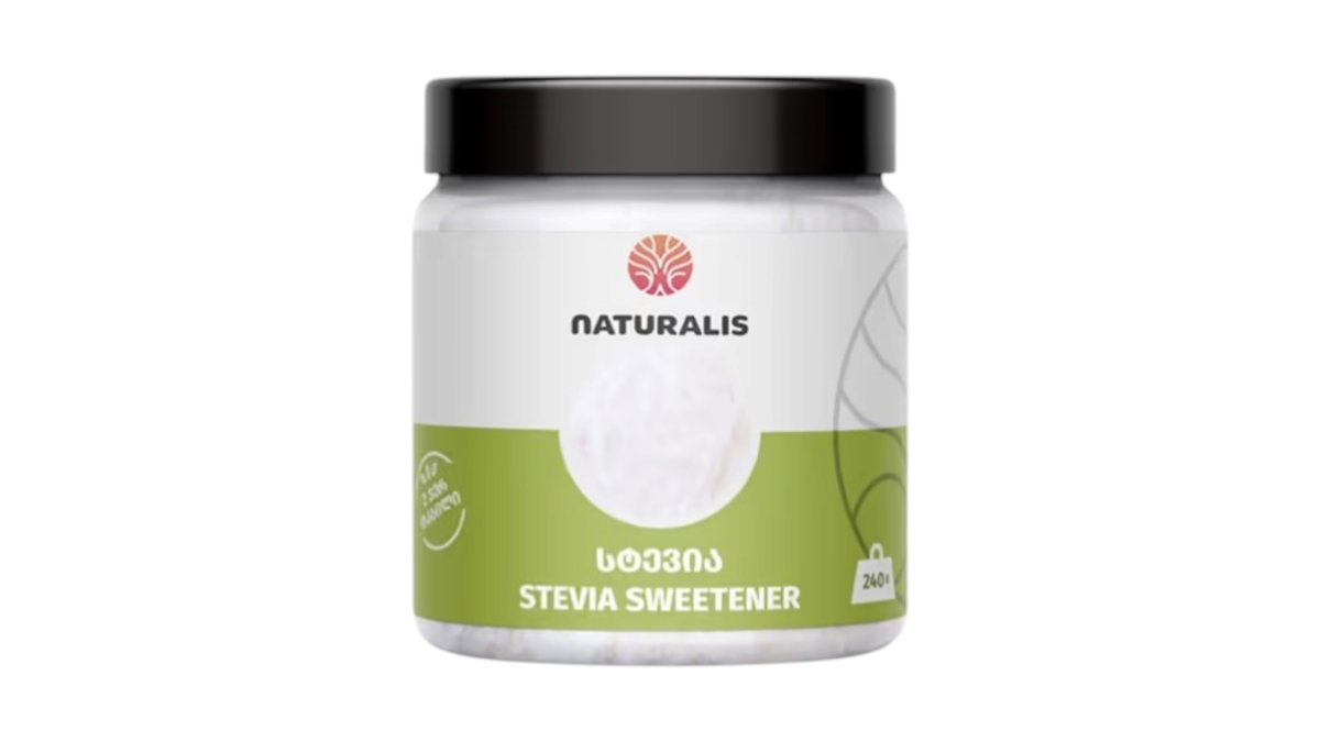 Naturalis Sweetener Stevia 2x sweet (240 g)