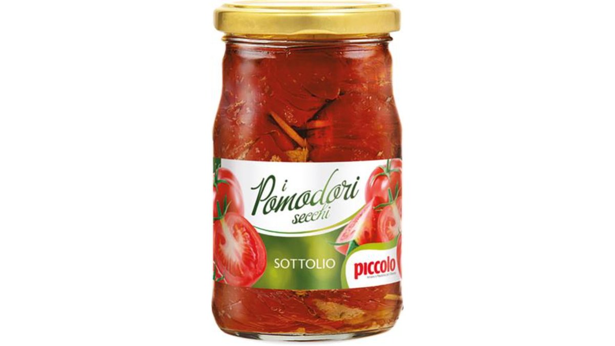 PICCOLO მშრალი ვაშლი პომიდვრის ჩირი (290 გრ)