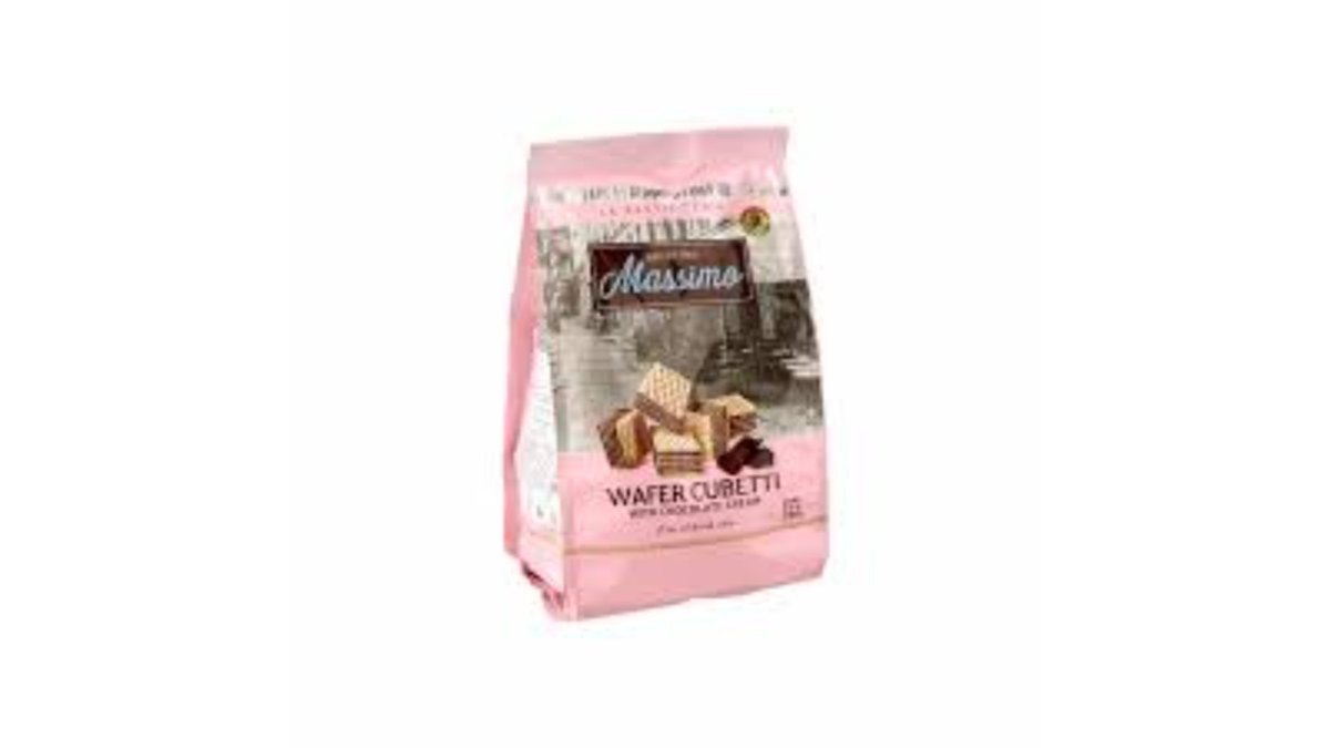 Massimo ვაფლი Wafer Cubes with Chocolate (250 g)