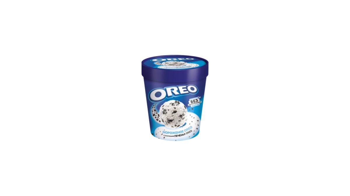Oreo мороженое Family Ice Cream with Cookies (480 ml)