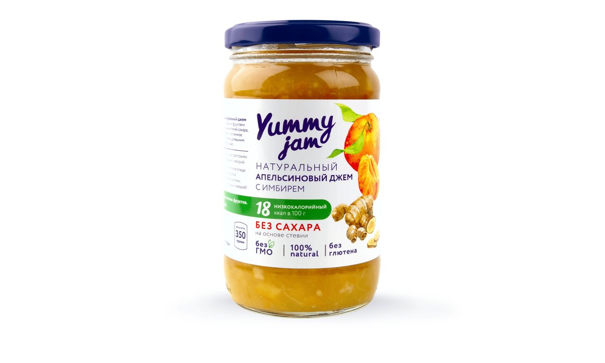 Yummy Jam Jam Orange Ginger (350 g)