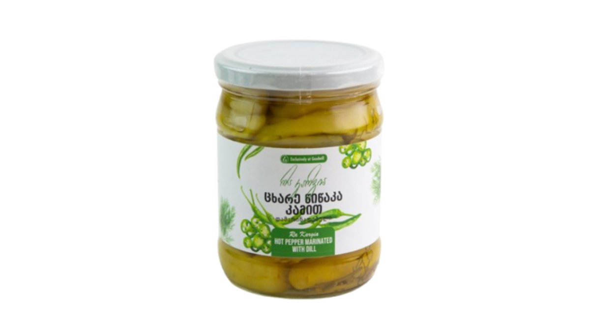 What's Good Консервированные Перцы Hot Pepper (500 g)