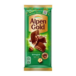Alpen Gold Шоколад with Hazelnuts (100 g)