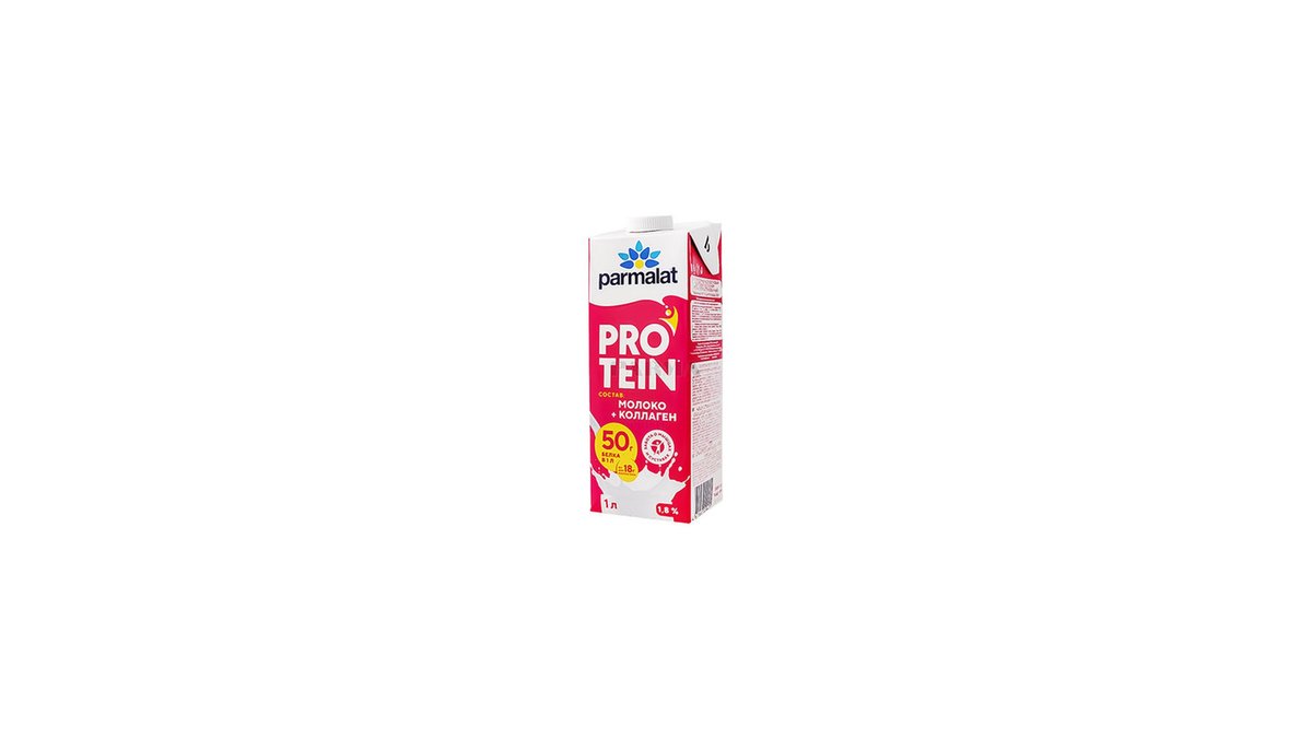 Parmalat რძე with Protein and Collagen