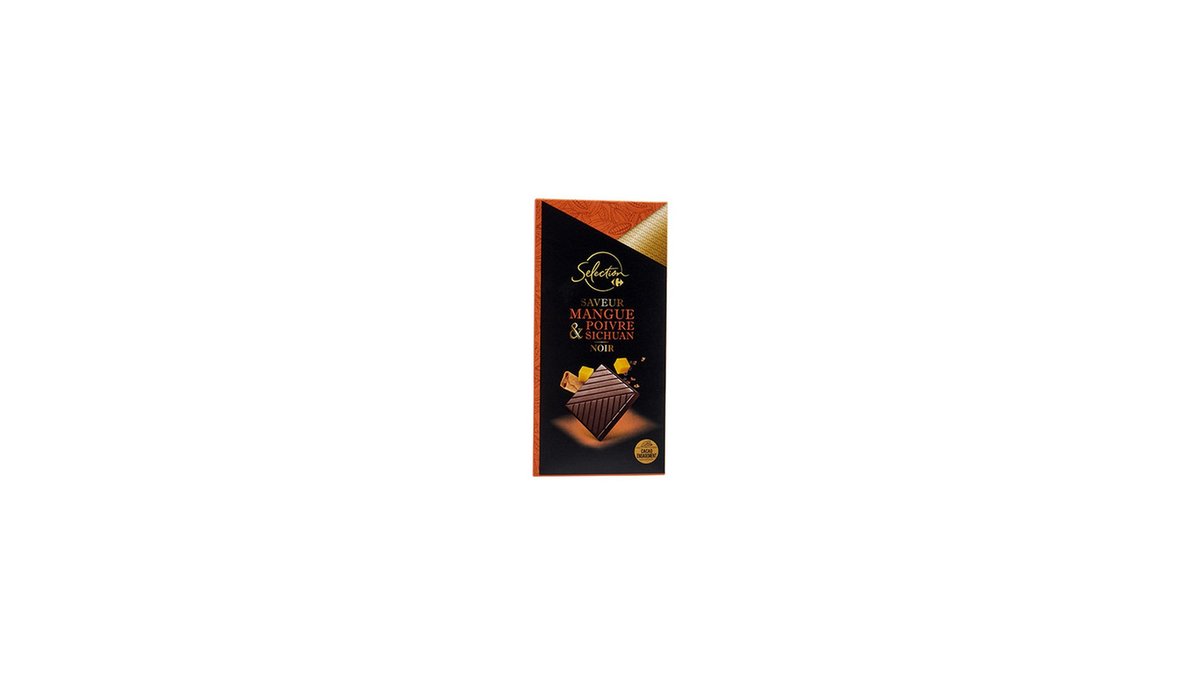 CRF Dark Chocolate with Mint with Pepper and Mango (100 g)