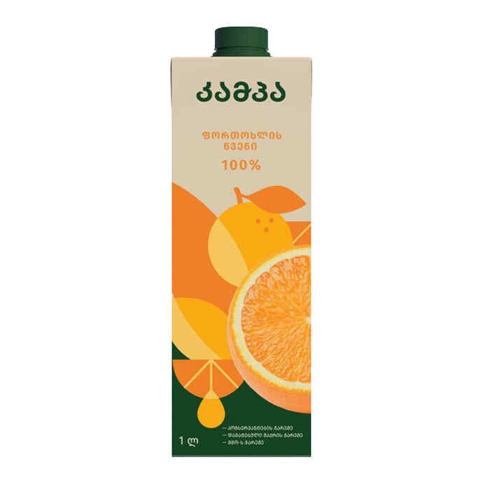 Campa წვენი orange (1 l)