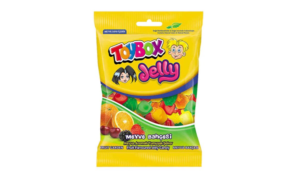 Toybox კანფეტი Jelly Fruit (80 g)