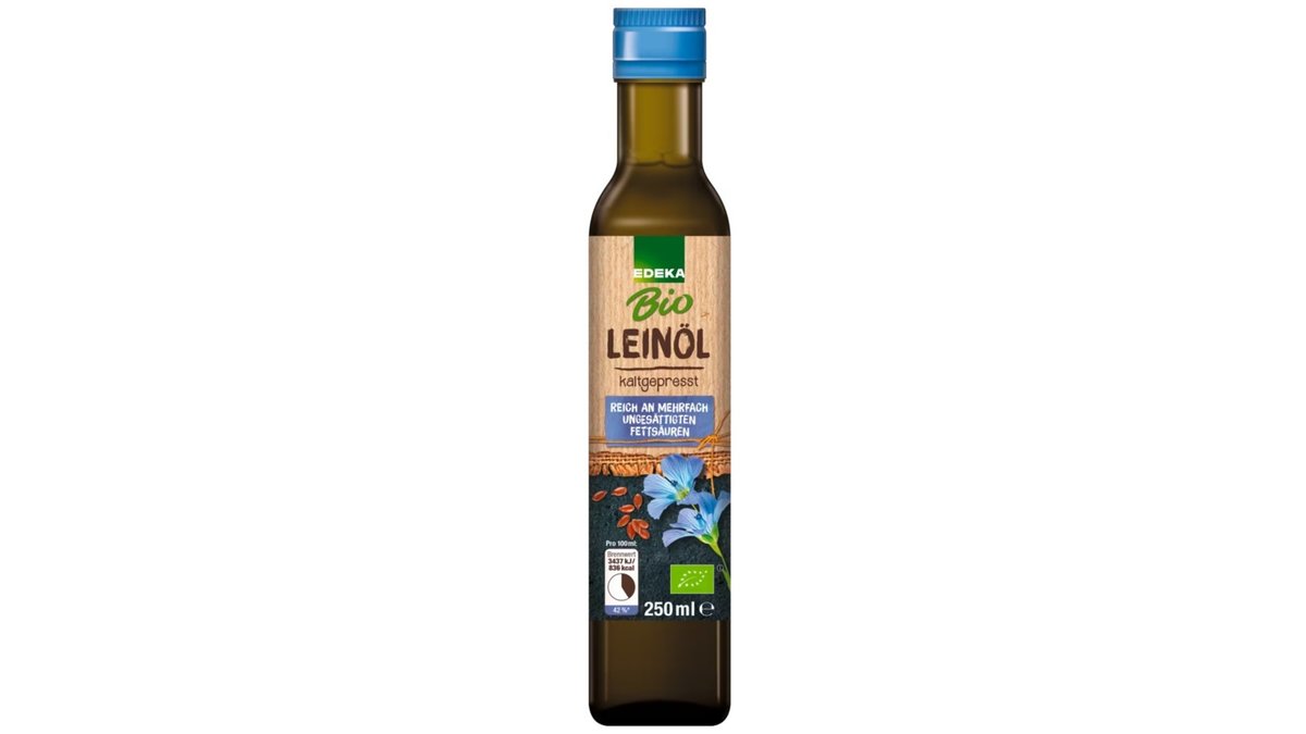 EDEKA Масло льняное BIO