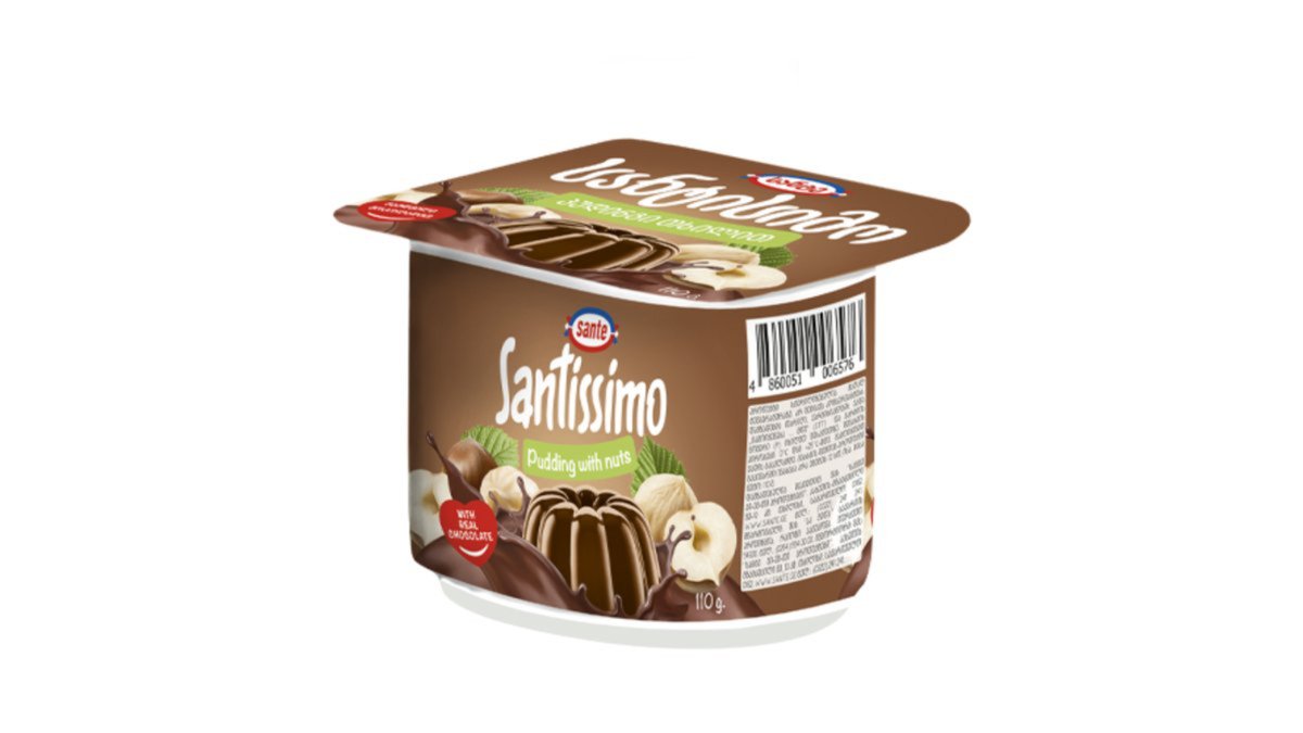 Santissimo Yogurt with Nuts 2.5% (110 g)