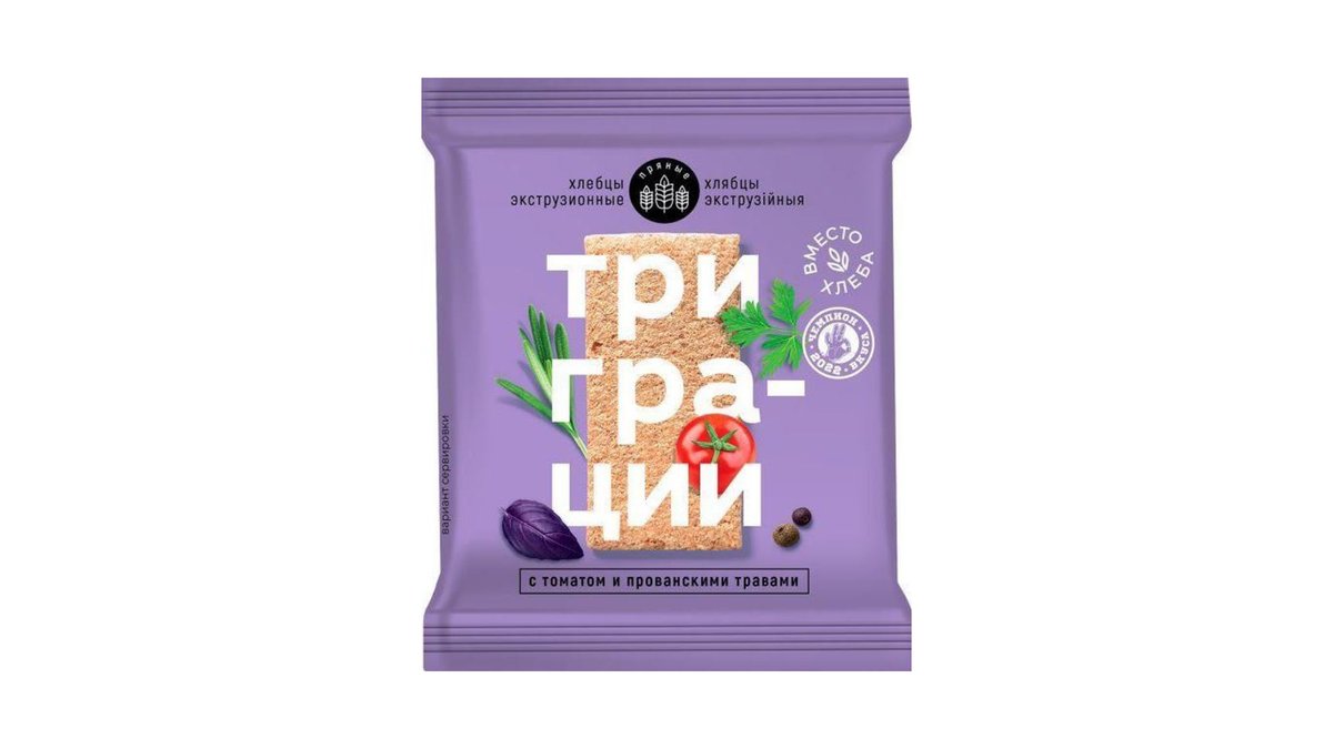პოლოცკიე ხრაშუნა პური tomato and Provencal herbs (55 გ)