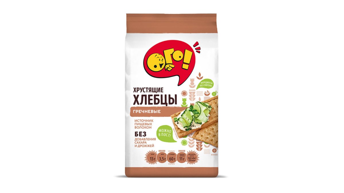 აგა Хрустящий Хлеб buckwheat (75 g)