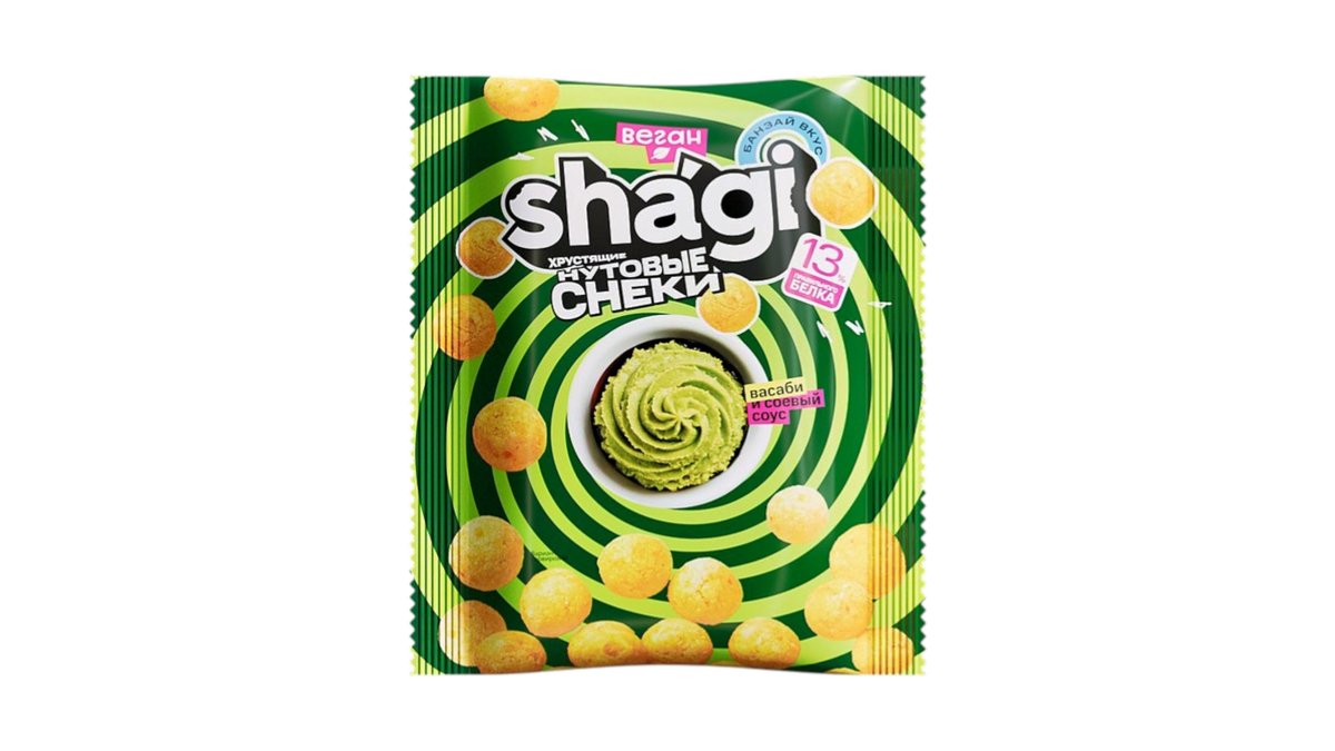 REX Spicy Sauce Snack wasabi and soy sauce (50 g)