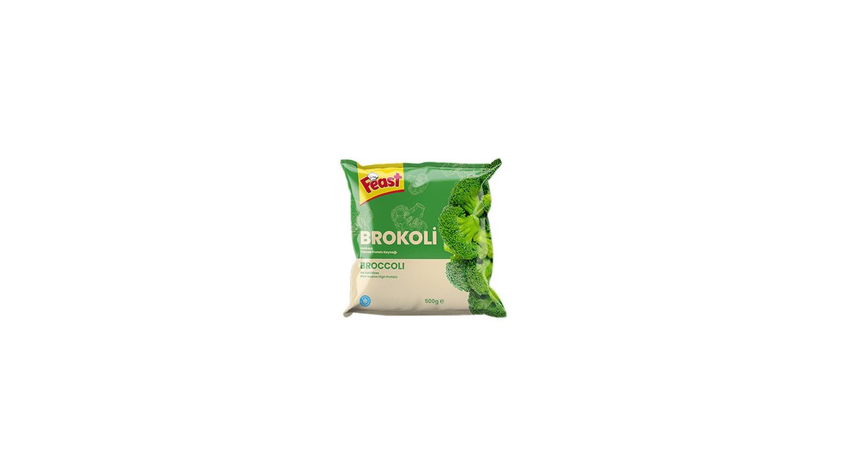 FEAST გაყინული ბოსტნეული გაყინული ბროკოლი (500 g)