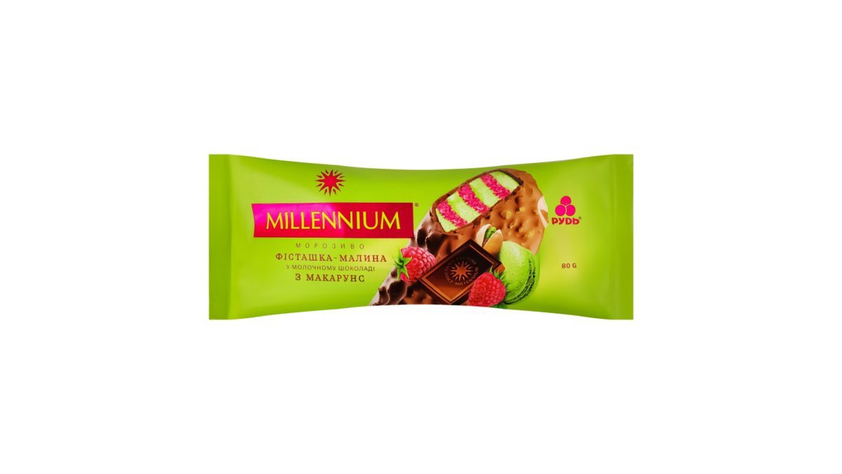 რუდი ice cream Pistachio and Raspberry (80 g)