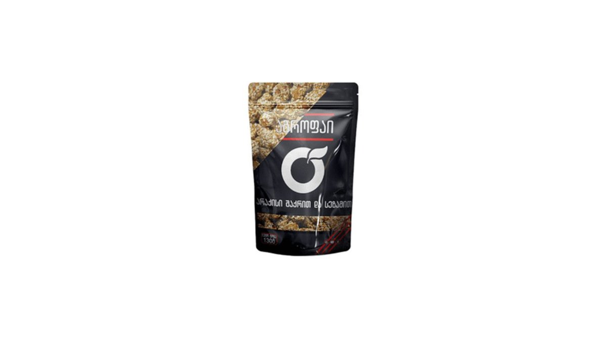 აგროფაი Nuts შაქრით და სეზამით (130 g)