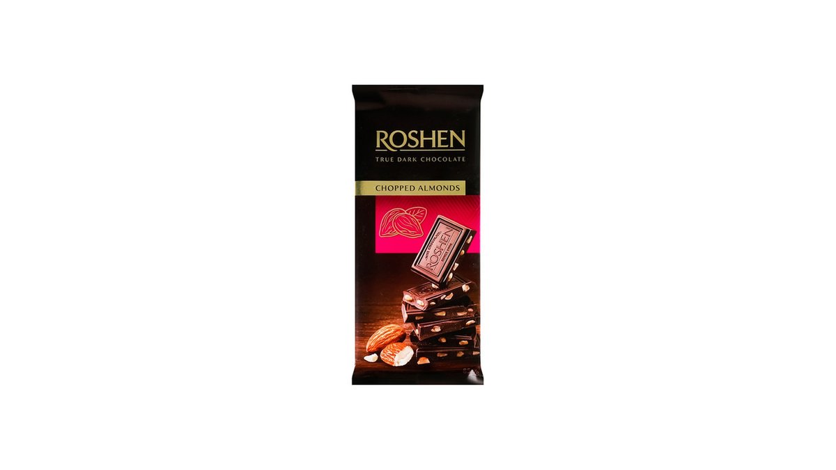 Rosheni Шоколад black salt and almonds (85 g)