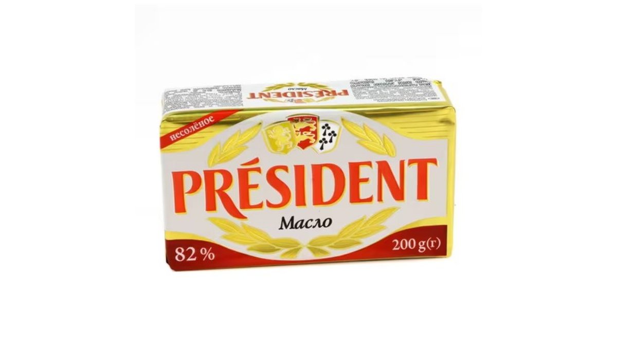 President მარგარინი Extra (82%) (200 g)