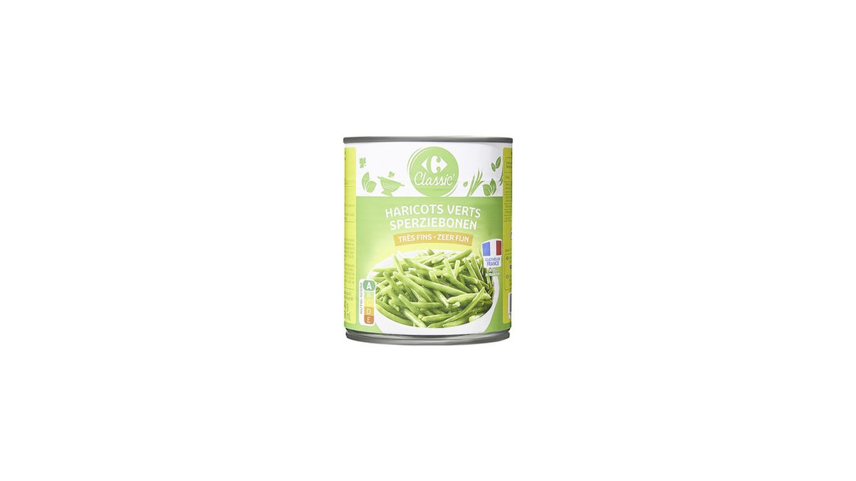 CRF მწვანე ლობიო (800 g)
