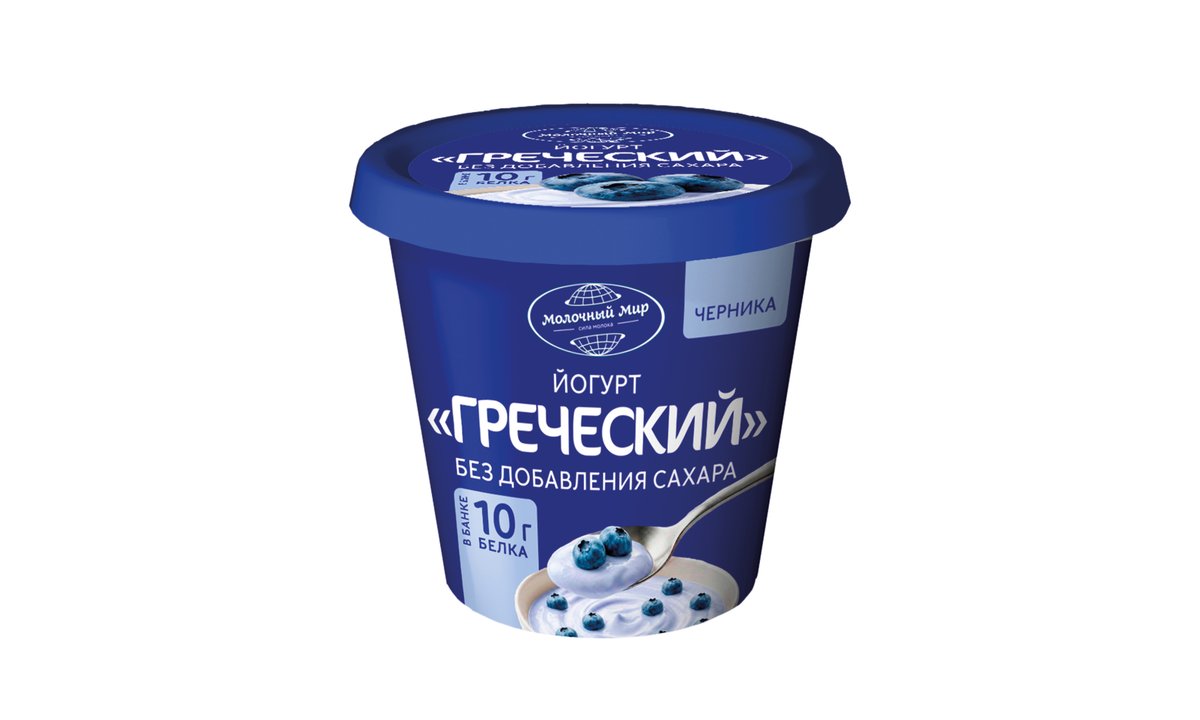 მოლოჩნი მირ yogurt ბერძნული მოცვი (140 გ)