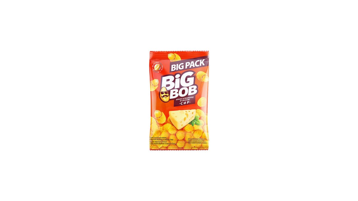BIG BOB Орехи cheese flavor (90 g)