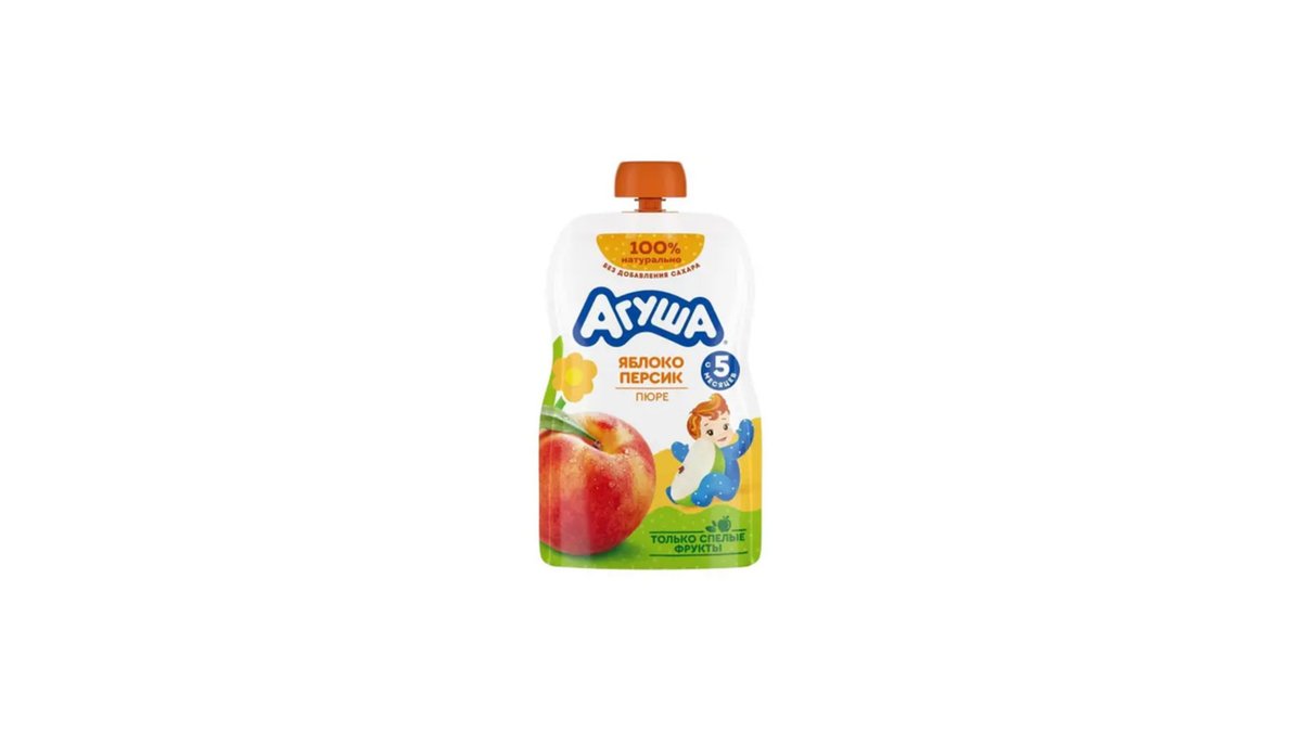 Agusha ორგანული ბავშვების საკვები (90 g)