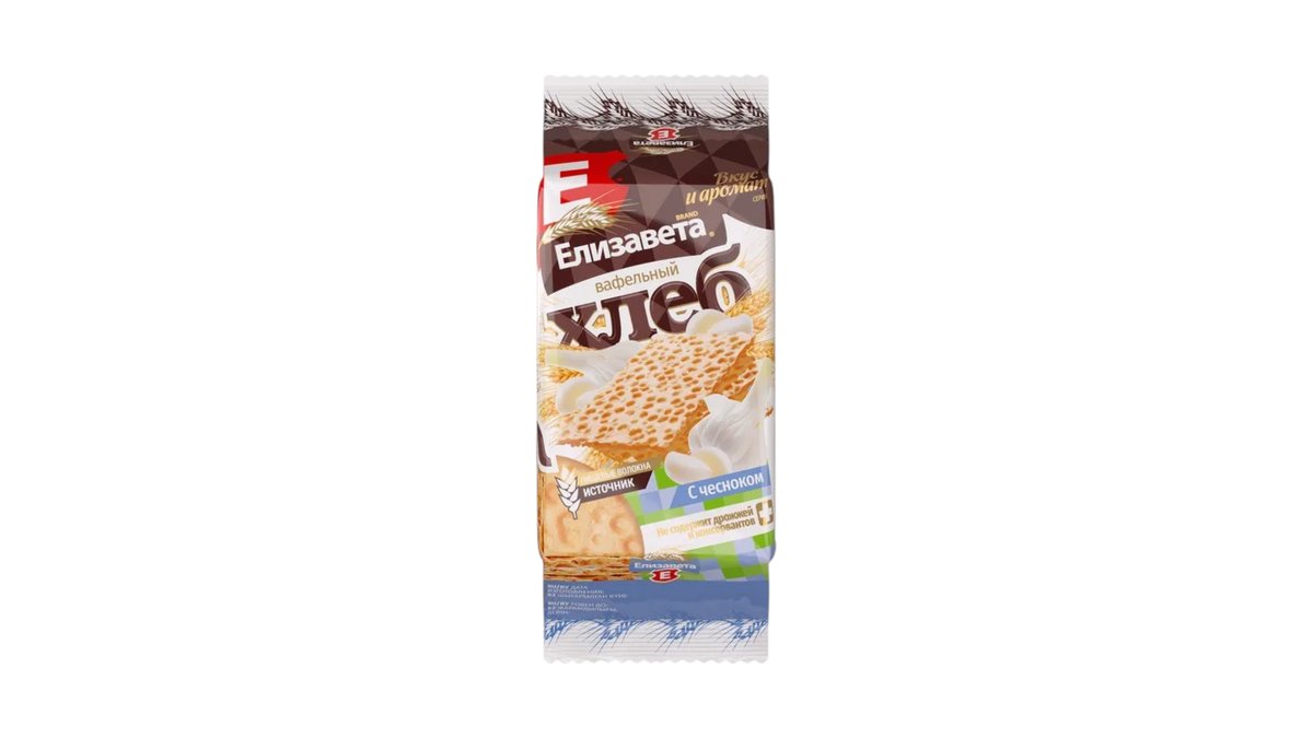 Elizaveta хлеб with garlic (80 g)