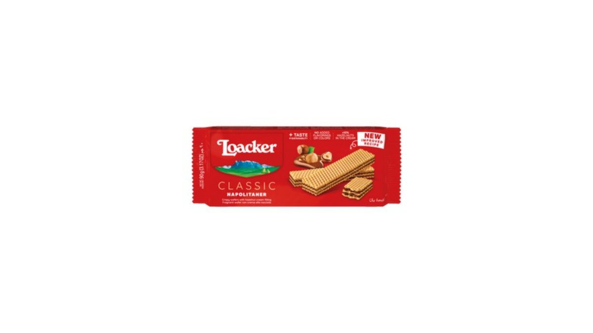 Loacker Вафля Classic Napolitan (90 g)