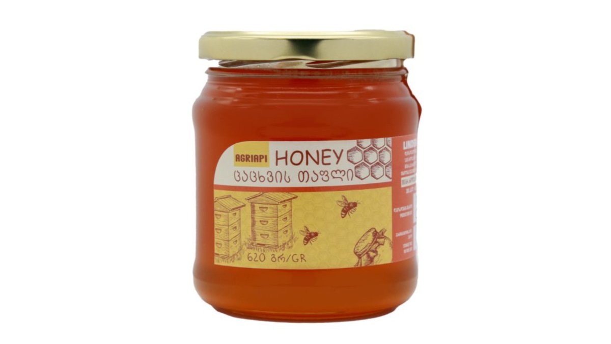 Agriapi თაფლი lime honey (620 g)