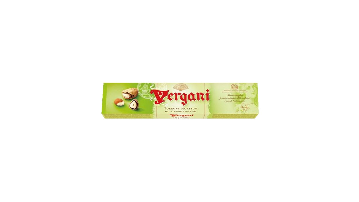 Vergani Nougat soft, with almonds (150 g)