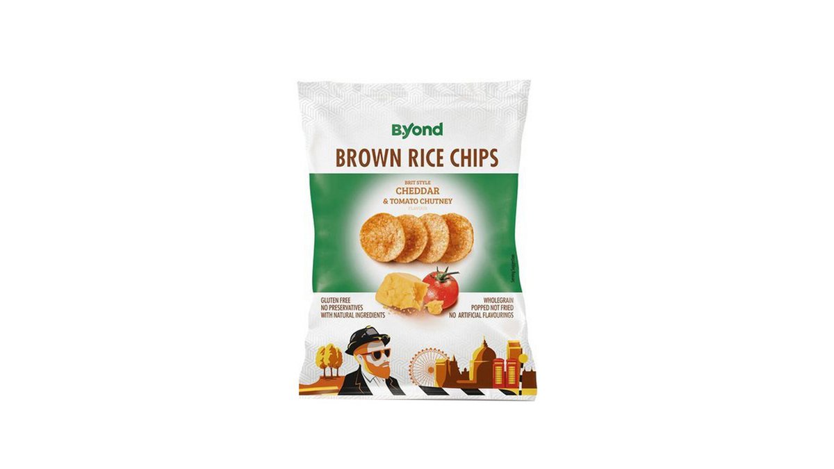 B. YOND ჩიპსი cheddar pom (60 g)
